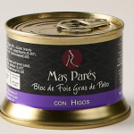 Bloc de foie gras de pato con higos 130 gr