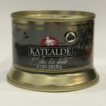 Bloc de foie gras de pato "KATEALDE" con trufa 130 gr